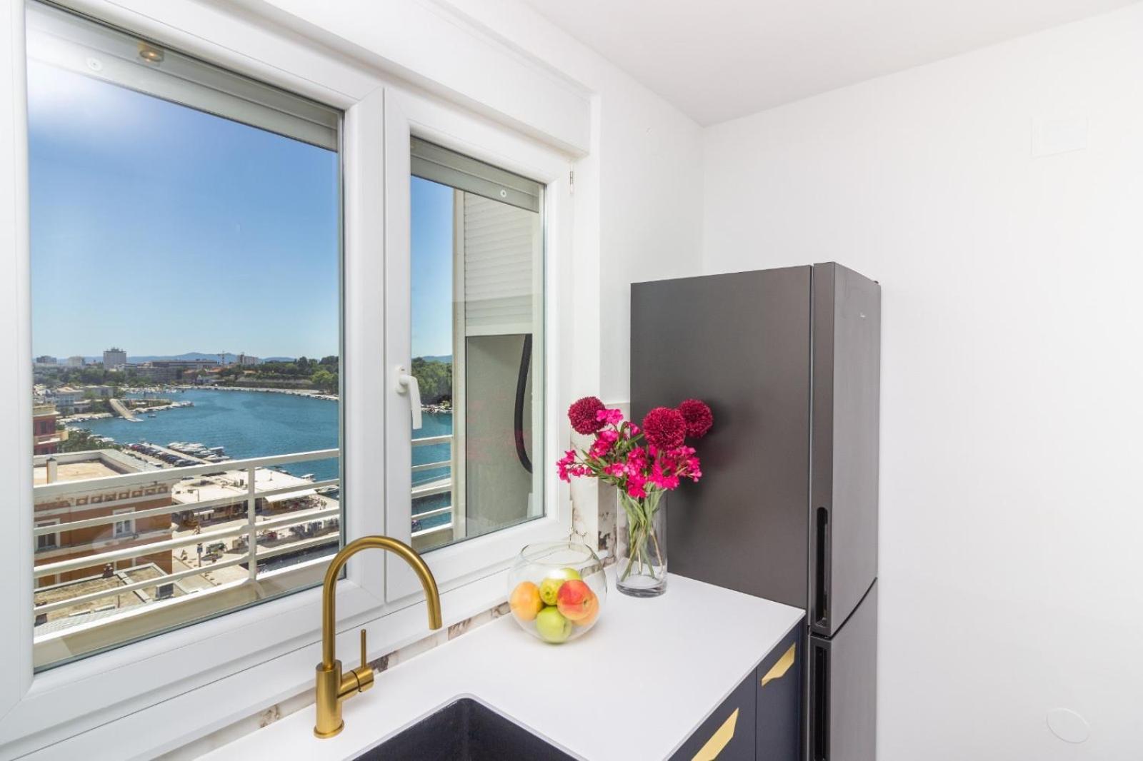 Sea View Mia Apartment Just Renovated Zadar Eksteriør bilde